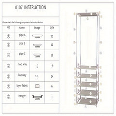 Modern Floor to Ceiling Coat Rack for Indoor Storage & Drying