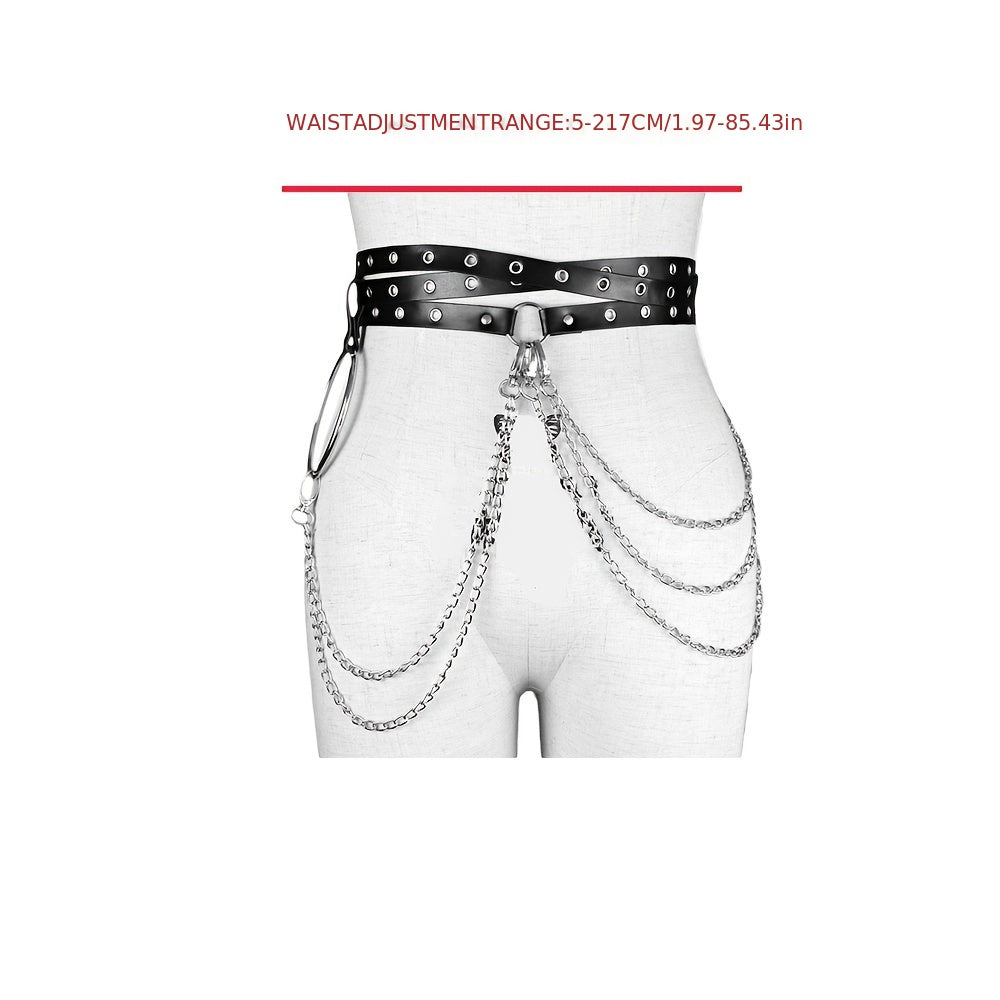 Gothic Style Halloween Waist Chain for Girls