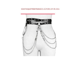 Gothic Style Halloween Waist Chain for Girls