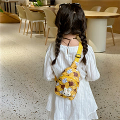 Rabbits Pattern Chest Bag Shoulder Bag