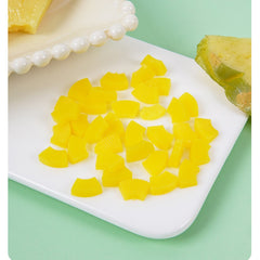 Realistic Pineapple Slices Dollhouse Food Accessory