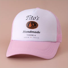 Vintage Beer Printed Baseball Cap Unisex Trucker Hat