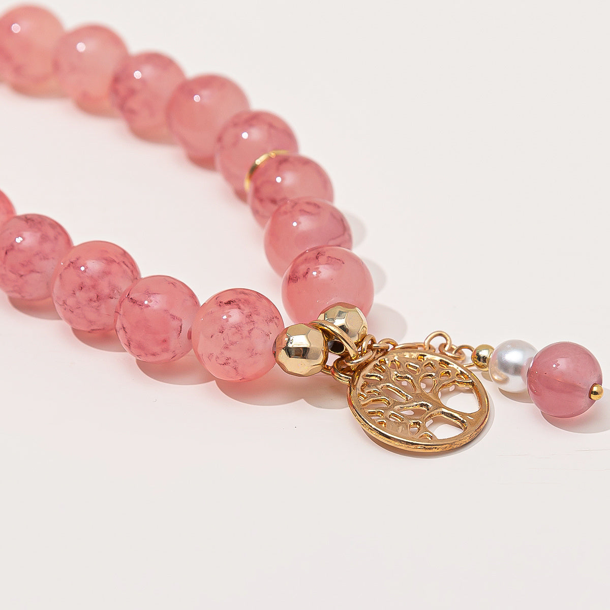 Women's Crystal Bead Bracelet, Elegant Fashion Jewelry