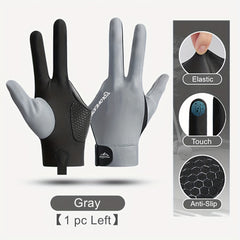 Snooker Glove Left/Right Hand High Elastic Breathable Anti-slip Silicone