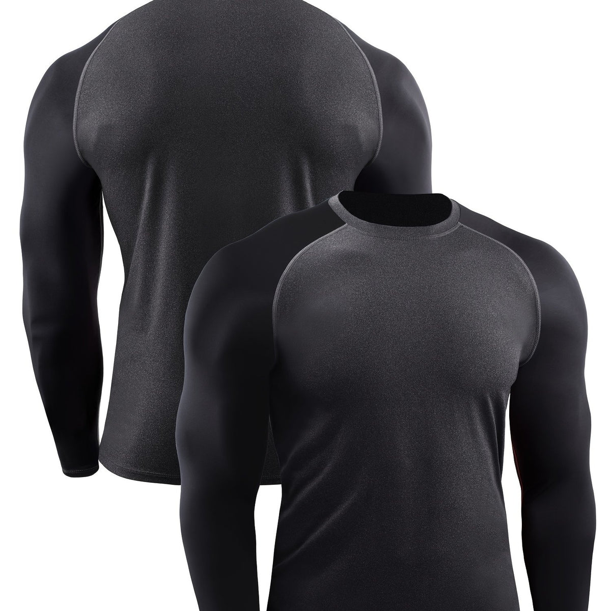 Men's Long Sleeve Sport Sweatshirt Quick Drying T shirt Gym Running