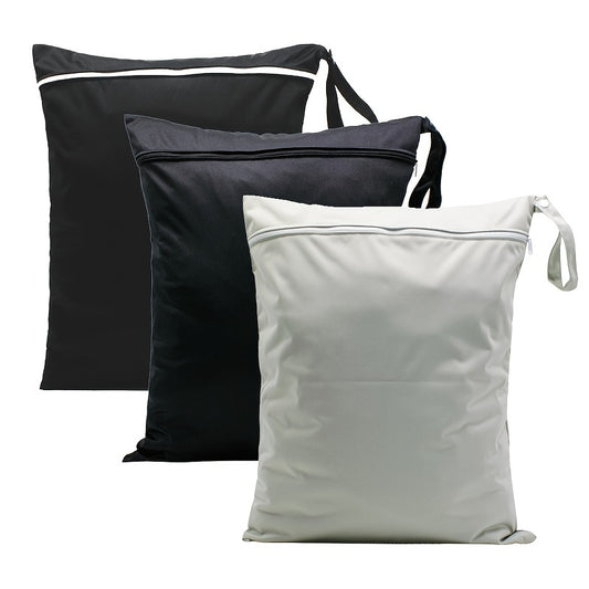 Mumsbest Baby Diaper Bag Reusable Wet Bag Waterproof Stroller Hanging Bag