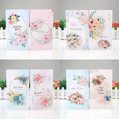 3D Flower Greeting Card for Mother Teacher Qixi