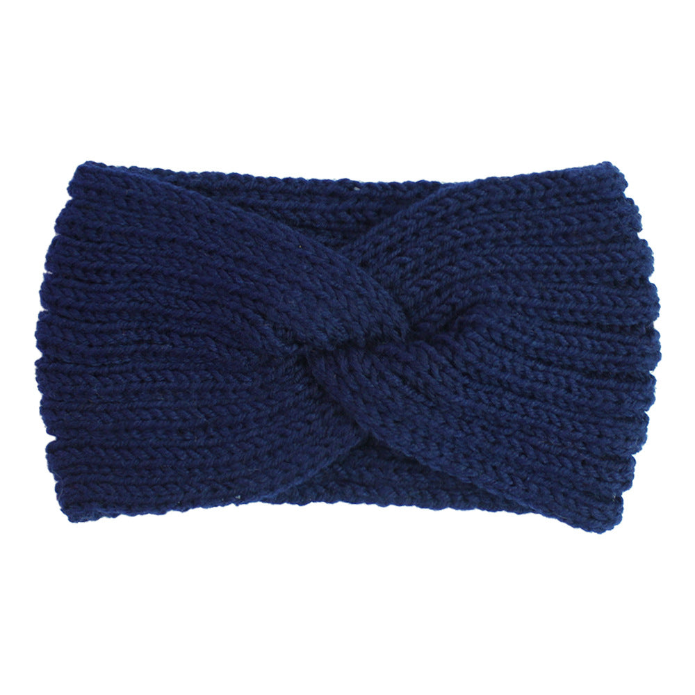 Winter Knit Soft Headband Ear Warmer Stretch Hairband for Women