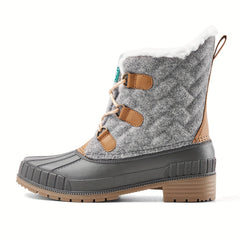 Women's Plush Lined Snow Boots Warm & Lightweight