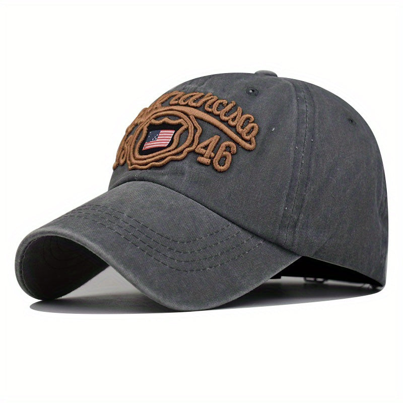 American Flag 3D Embroidered Baseball Cap