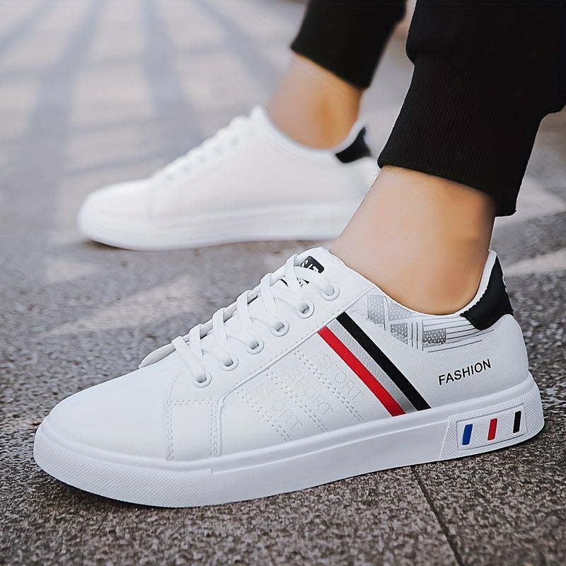 Men's Lace up Sneakers Casual Walking Shoes Comfortable And Breathable