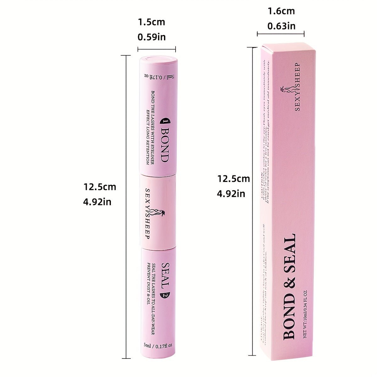 Strong Fixed Eyelash Glue for 48H, DIY Eyelash Extension, Personal Eyelashes