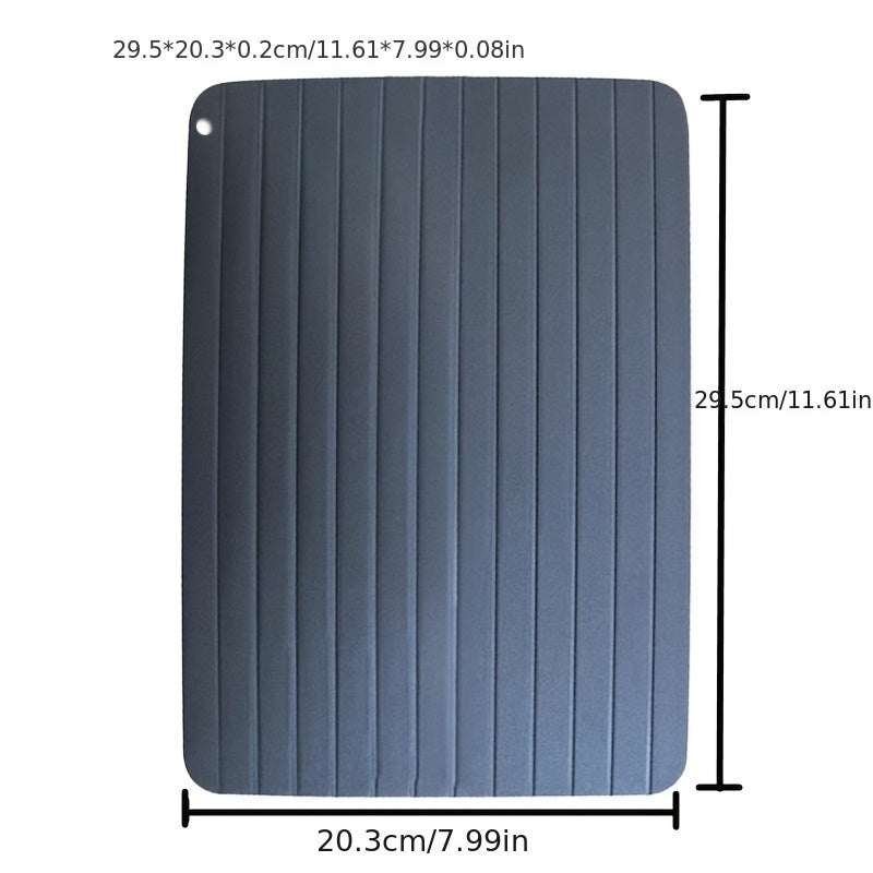 Fast Defrosting Tray Thermal Conductive Defrost Tray Aluminum Steak Plate