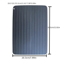 Fast Defrosting Tray Thermal Conductive Defrost Tray Aluminum Steak Plate