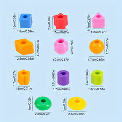 Educational Bead Stringing Toys for Kids Over 3 Years Old