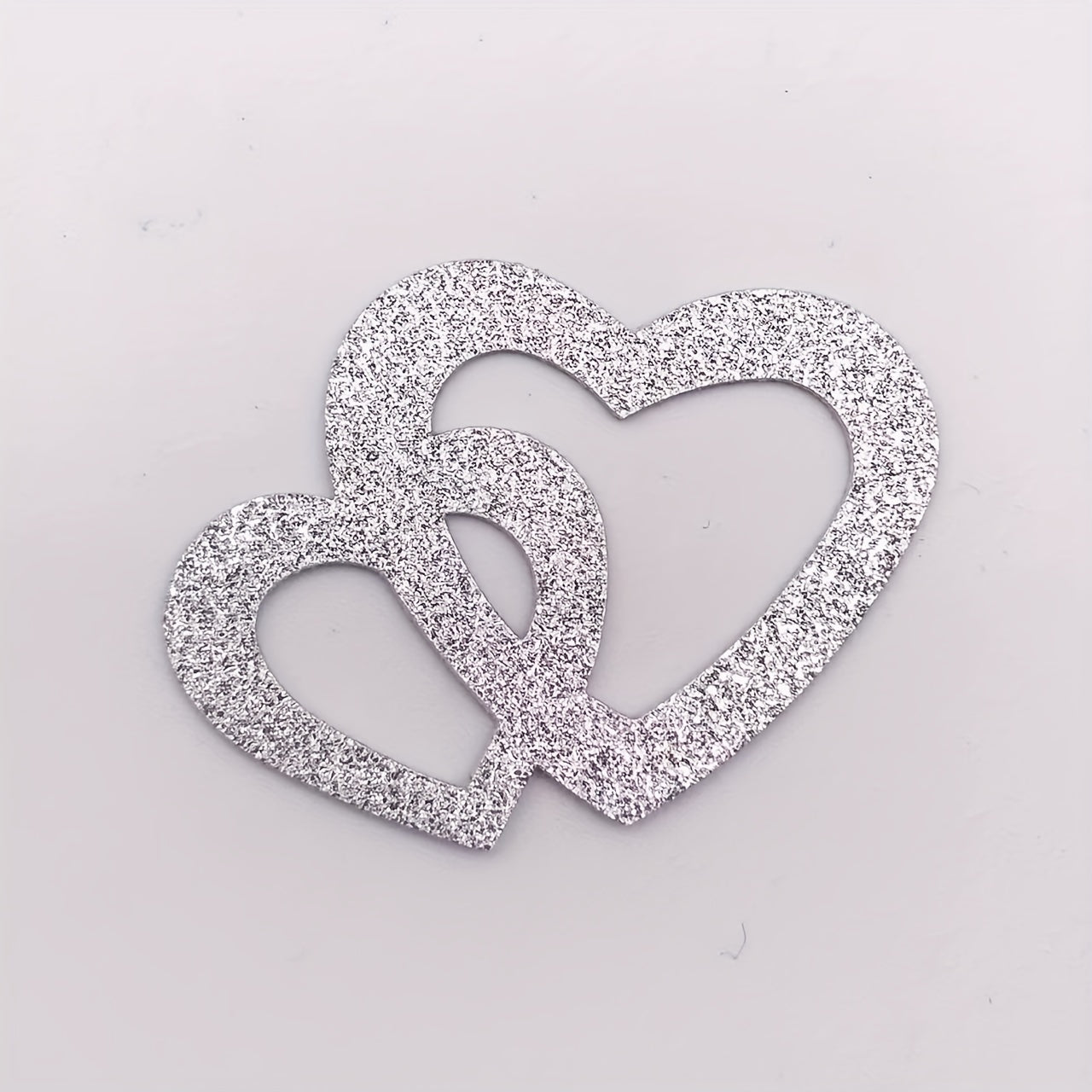 50pcs Heart Confetti Wedding Table Decoration Sparkling Glitter Paper Shreds