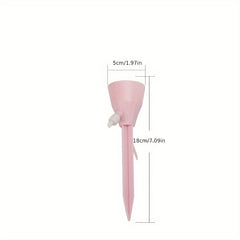 6pcs Lazy Automatic Flower Watering Device Balcony Flower Pot Timed Dripper