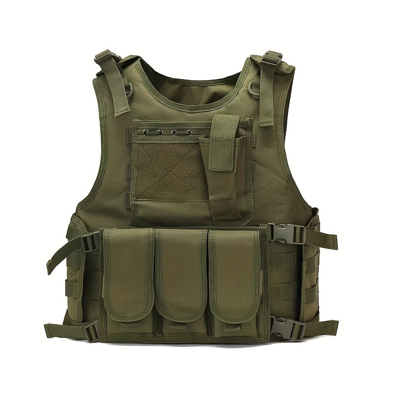 Adjustable Lightweight Airsoft Vest for Safety Protection
