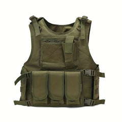 Adjustable Lightweight Airsoft Vest for Safety Protection