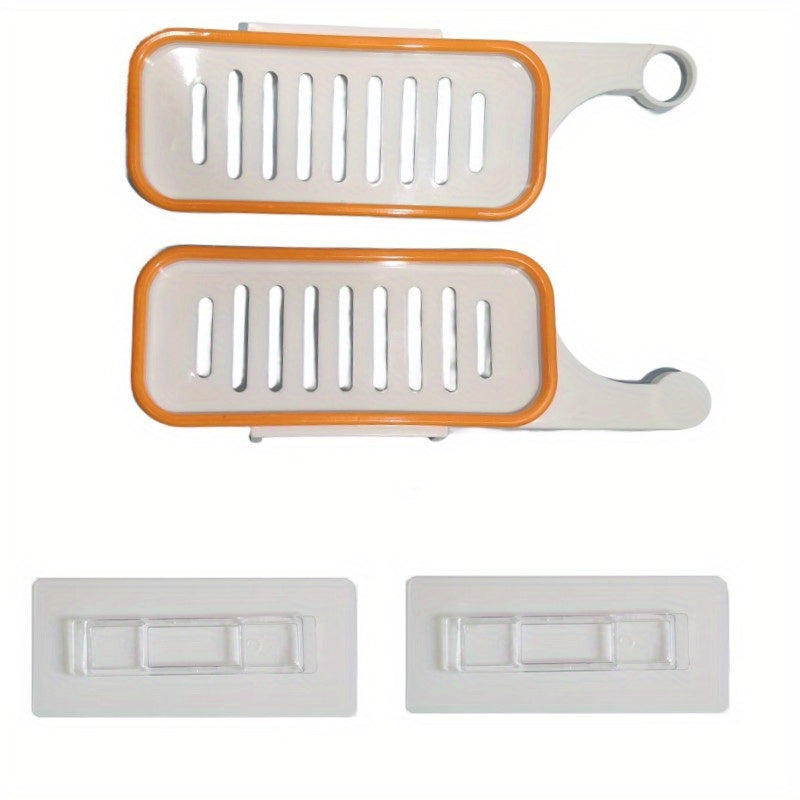 Corner Shower Caddy Wall Mounted Bathroom Shelf Shower Storage Rack Plastic Tray