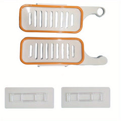 Corner Shower Caddy Wall Mounted Bathroom Shelf Shower Storage Rack Plastic Tray