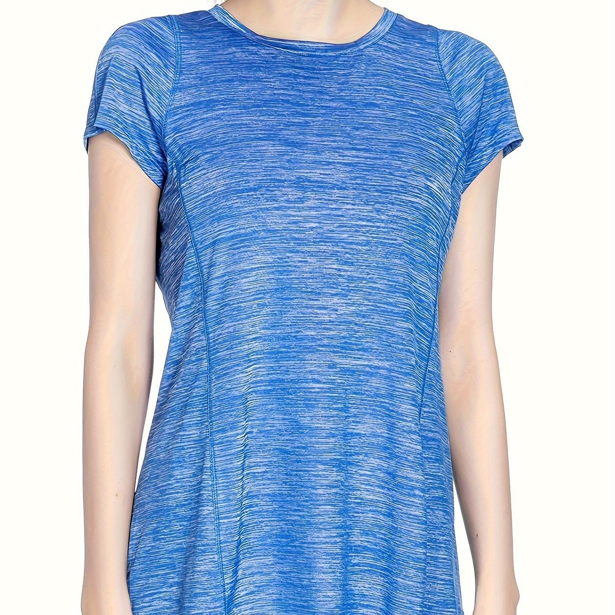 Quick Dry Sports T-shirt Round Neck Running Top