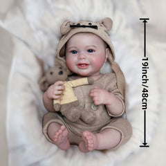 Waterproof Smiling Boy Reborn Dolls - Perfect for Birthday