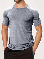 Men's Stretch Quick Dry Fitness T-shirt Summer Gift