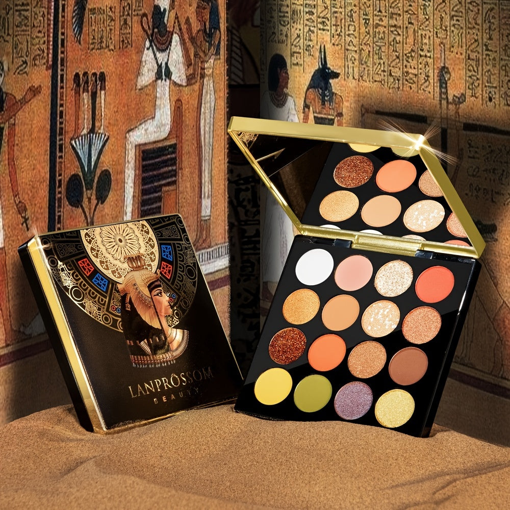 Egyptian Style Eyeshadow Palette Soft Waxy Smooth