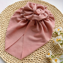 Big Flower Baby Hat Thin Headband Soft Comfortable for Newborns