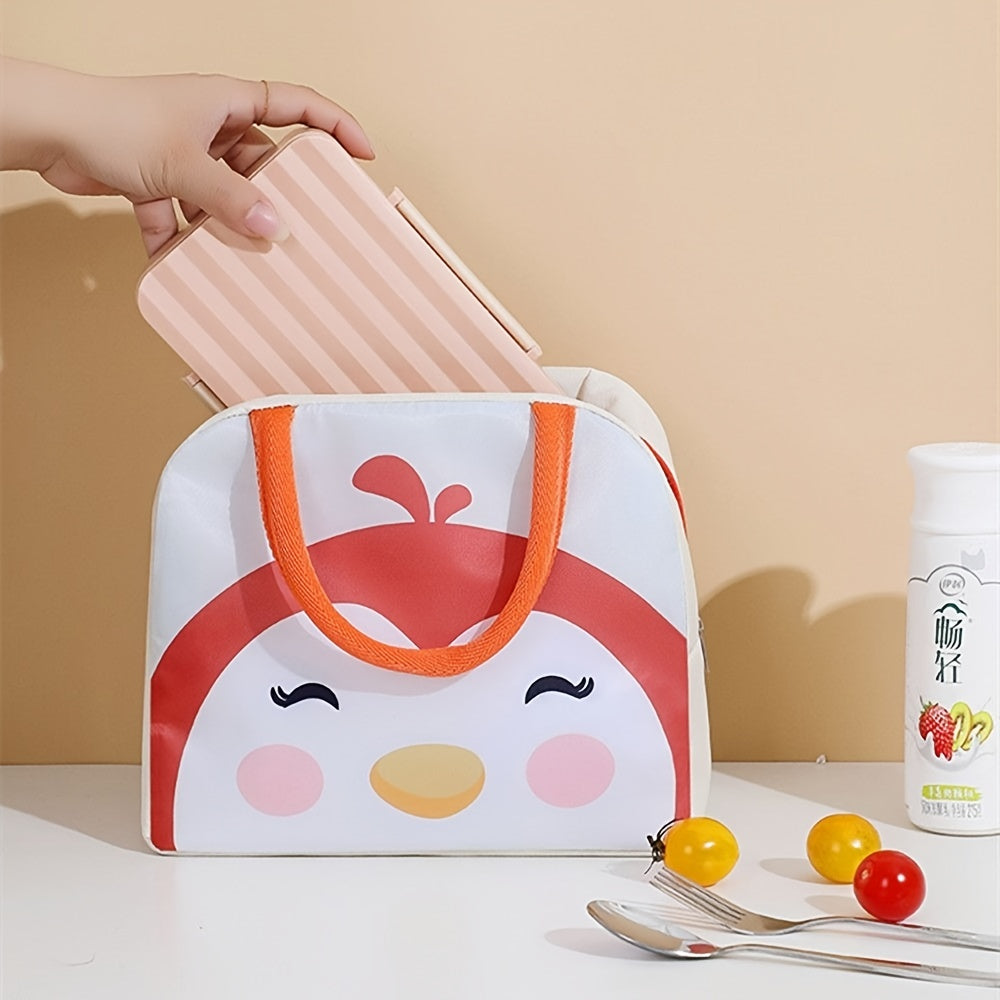 Cartoon Insulated Lunch Bag Box Portable Outdoor Cooler Tote Women