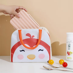 Cartoon Insulated Lunch Bag Box Portable Outdoor Cooler Tote Women