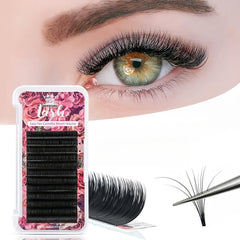 Mini Cluster Lashes 12 Rows 0.07DD Curl 8-15mm Wispy Natural Look DIY Eyelashes