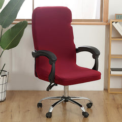 Stretch Office Computer Chair Seat Covers, Washable, Removable Slipcovers