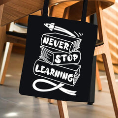 2pcs Screen Printing Stencils Wood T Shirt Fabric Never Stop Learning