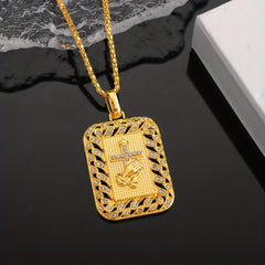 Hip Hop Jewelry Cross Pendant Necklace