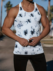 Men's Quick Dry Tank Top Mid Stretch Sleeveless Shirt