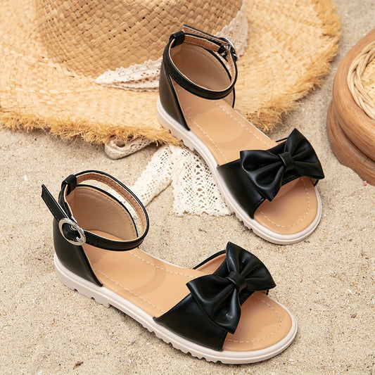 Girl's Bowknot Sandals Non Slip Casual Shoes