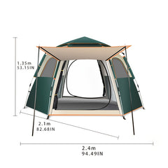Hexagonal Tent for Camping Picnic - Sun Protection, Windproof