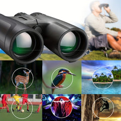 12x42 Compact Binoculars HD Portable Binoculars For Bird Watching Travel