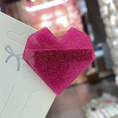 Heart Shape Side Clip Sweet Bangs Clip Hair Accessories