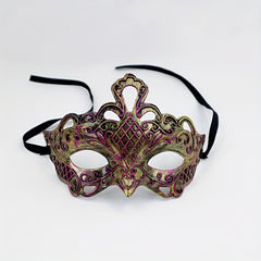 Antique Flower Crown Mask for Halloween Performance