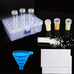Diamond Painting Box Embroidery Accessories Container Storage Hand Bag Tools