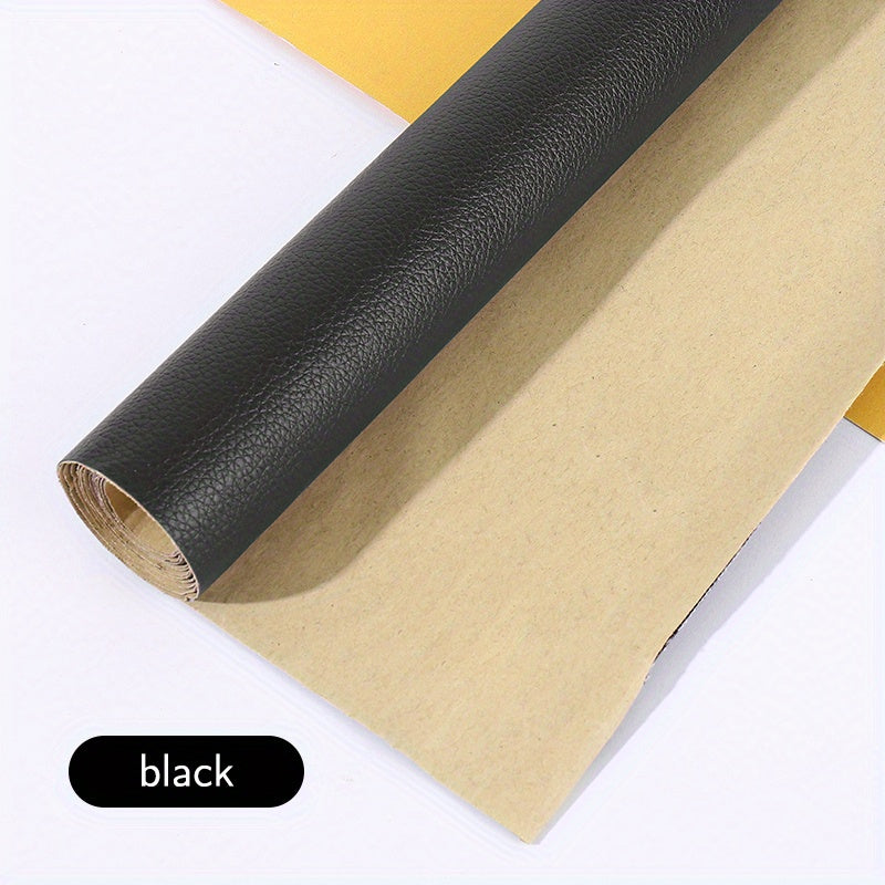 Self Adhesive Leather Patch Back Glue Fabric Upholstery Leather