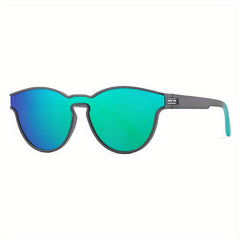 Men's Round Frame Polarized Sunglasses