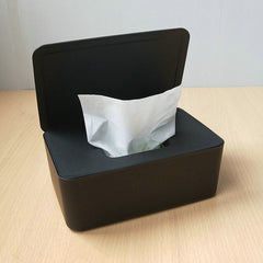 Wipes Dispenser Wet Tissue Storage Container Non Slip Box Case