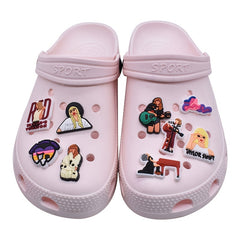 24pcs Singer Series Shoe Charms for Clogs & Slides