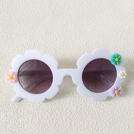 DIY Girl's Small Daisy Sunglasses UV Protection
