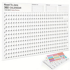 Annual English Desk Calendar Creative Planner