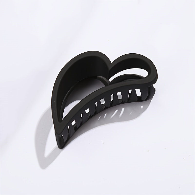 Matte Hair Claw Hollow Shark Claw Style Hair Accessories For Women